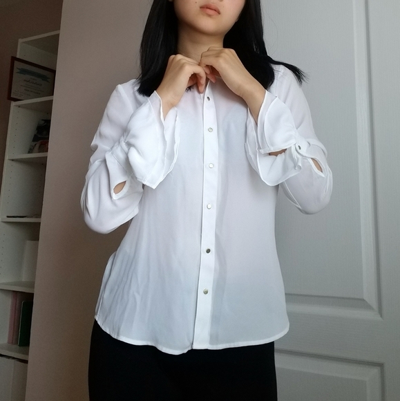 Cute Long Sleeved Dress Shirt - Picture 2 of 4